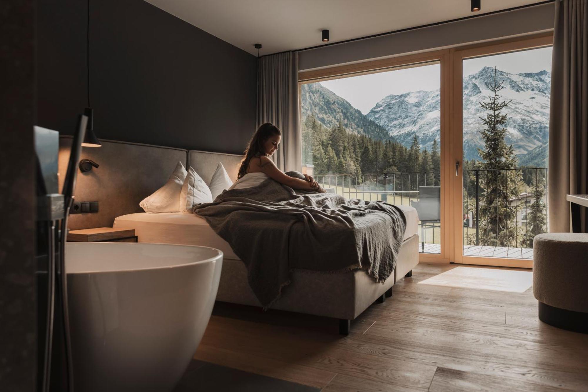 Alpine Resort Sportalm Sankt Leonhard im Pitztal Bagian luar foto